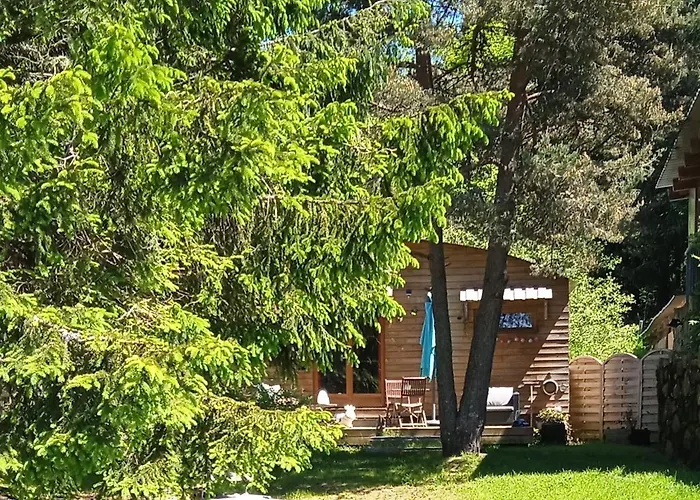 Chalet Grenouille Domaine De La Mamounette Champclause photo
