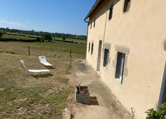 Maison De Ferme Paisible Avec Vue Sur Vallee Et Terrasse - Fr-1-489-385 Mazirat photo