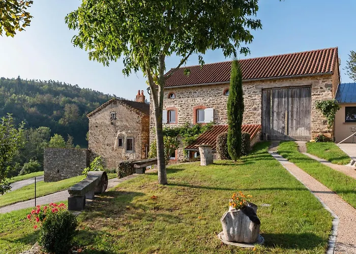 Holiday Home In Saint-Beauzire With Garden And Private Terrace photo