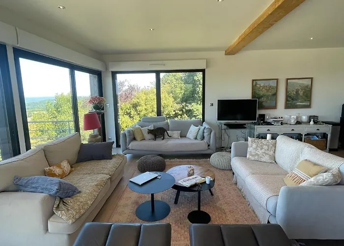 S'Evader Vers L'Horizon 6Pers, Calme, Wifi Chalvignac Foto