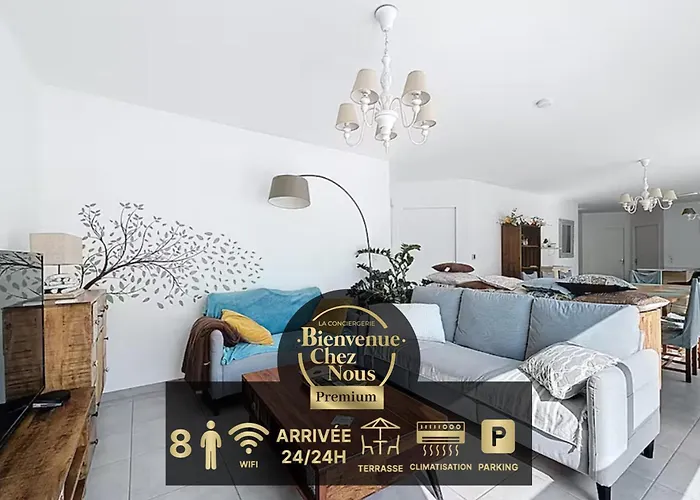 Фото Maison Proche Clermont Et Riom 4 Chambres Et 4 Sbd , Tout Climatise Avec Parking Gratuit Marsat