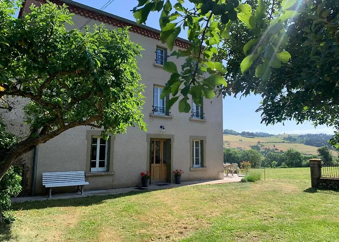 Gite Renove Campagne Chic, 6 Chambres Pour 13 Pers., Jardin, Terrasse, Haute-Loire - Fr-1-582-527 Farge photo