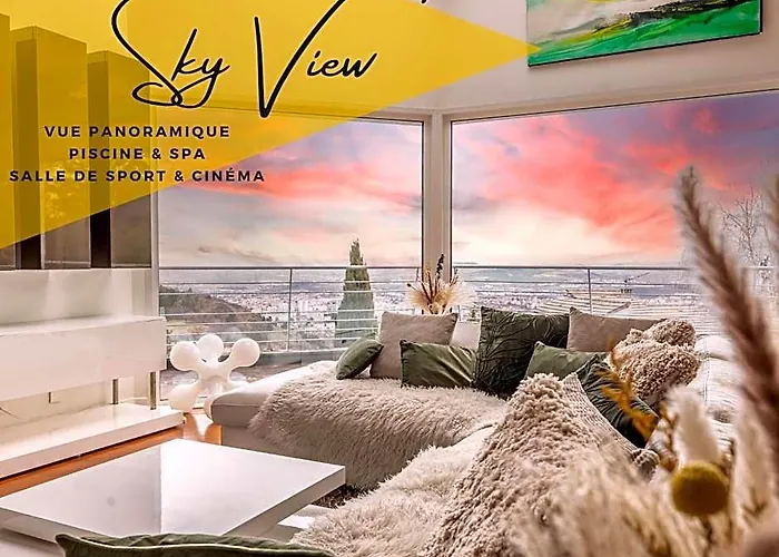 Sky View Cinema, Piscine, Spa Ceyrat foto
